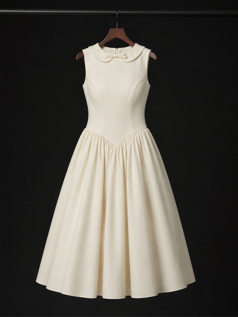 Marya Apricot Sleeveless Midi Dress - OWNCI Marya Apricot Sleeveless Midi Dress - OWNCI