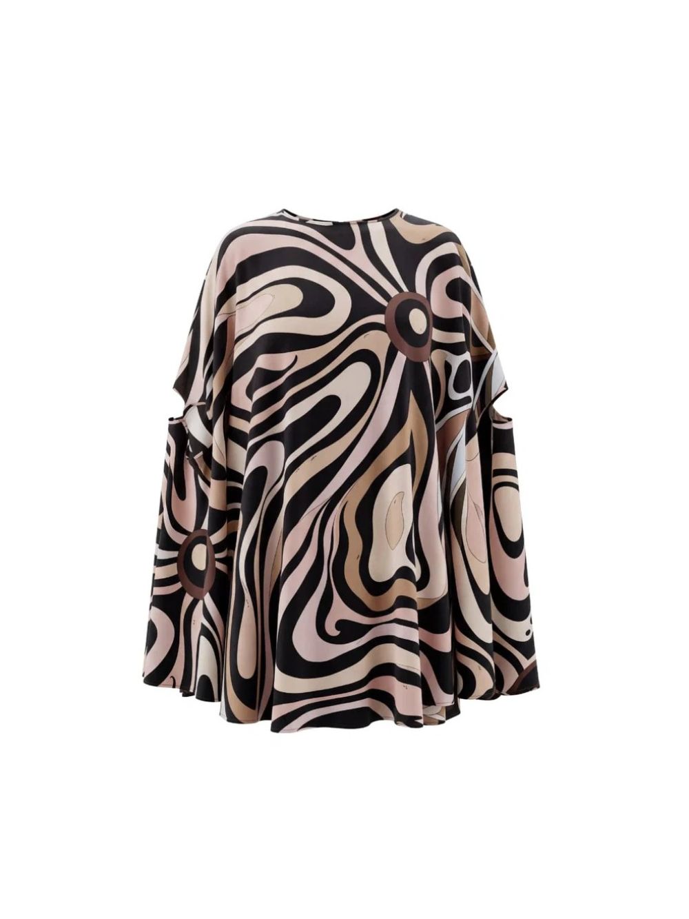 Hylora Raglan Sleeve Printed Mini Dress - OWNCI Hylora Raglan Sleeve Printed Mini Dress - OWNCI