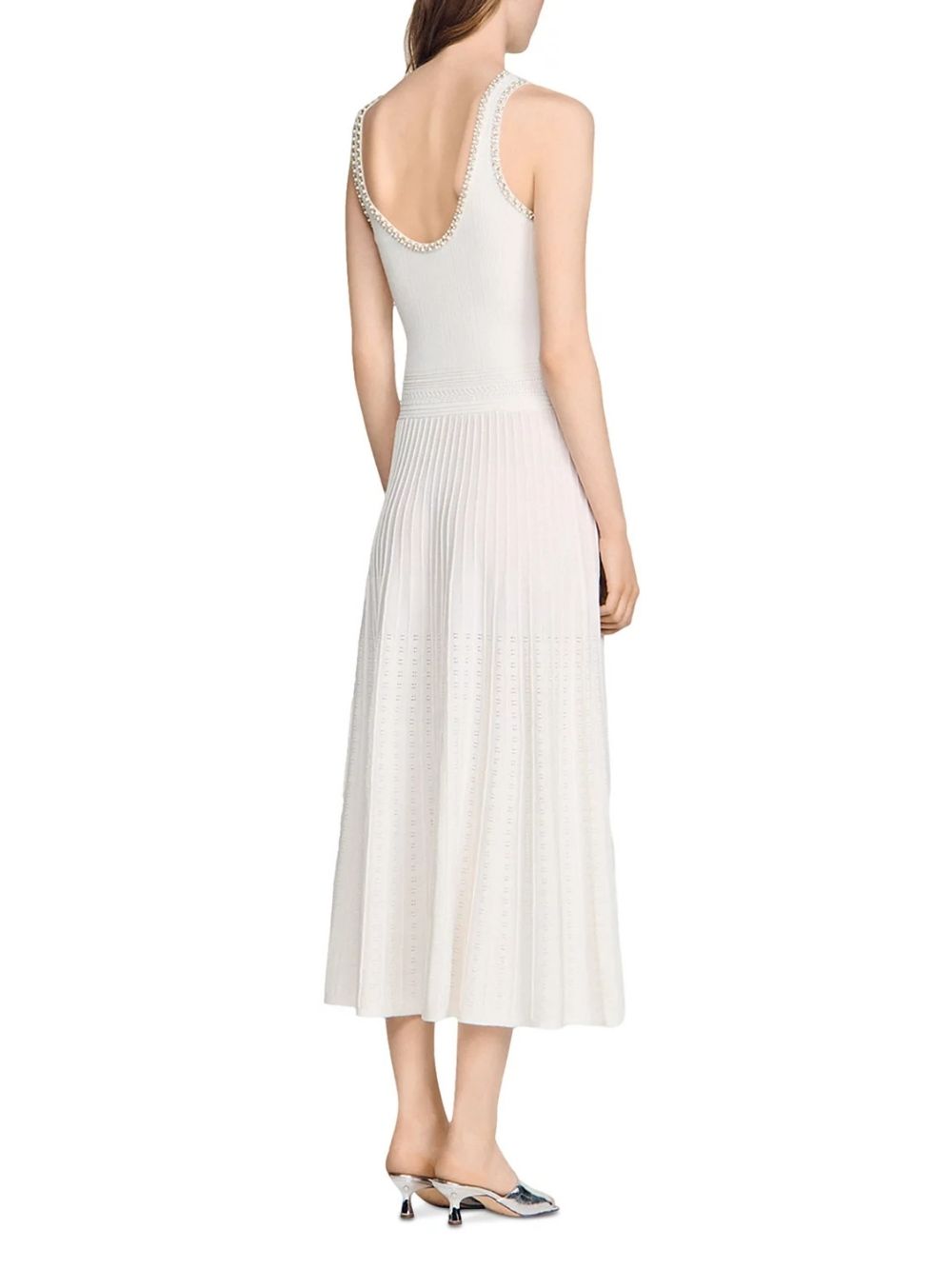 Boreale Rhinestone Knit Maxi Dress - OWNCI