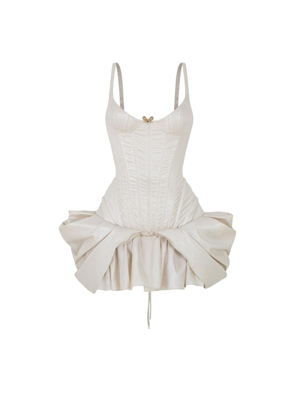 Marcella Strappy Corset Mini Dress - OWNCI Marcella Strappy Corset Mini Dress - OWNCI