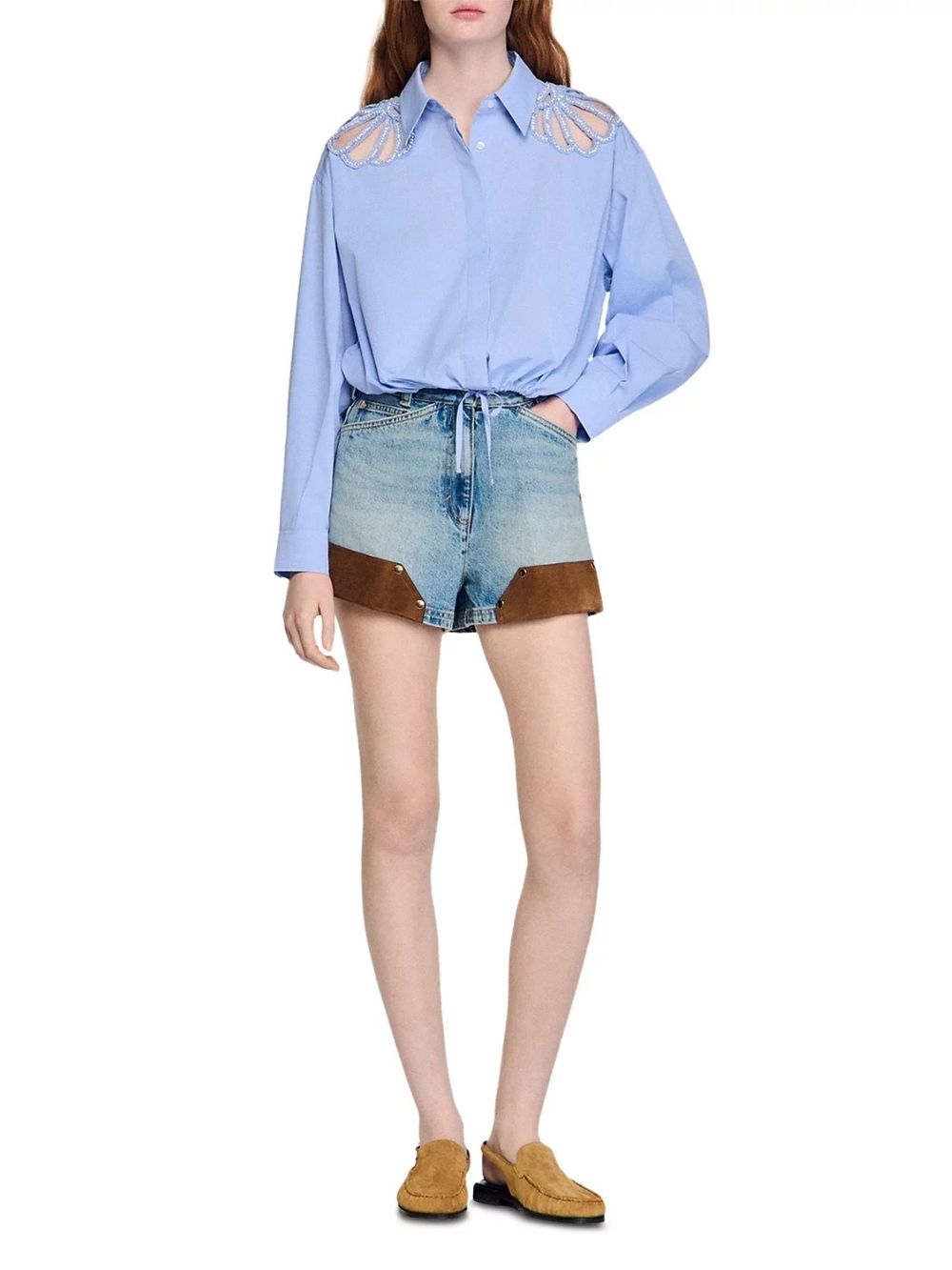 Embroidered Cotton Shirt - OWNCI Embroidered Cotton Shirt - OWNCI