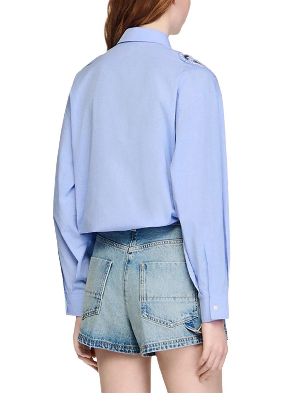 Embroidered Cotton Shirt - OWNCI