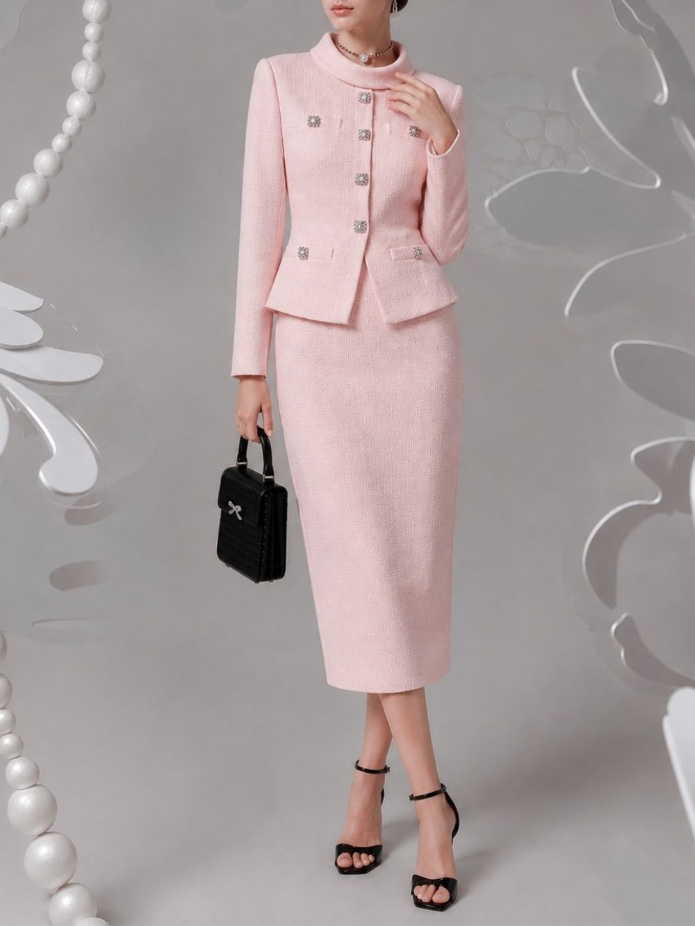 Marloes Long Sleeve Midi Dress - OWNCI Marloes Long Sleeve Midi Dress - OWNCI
