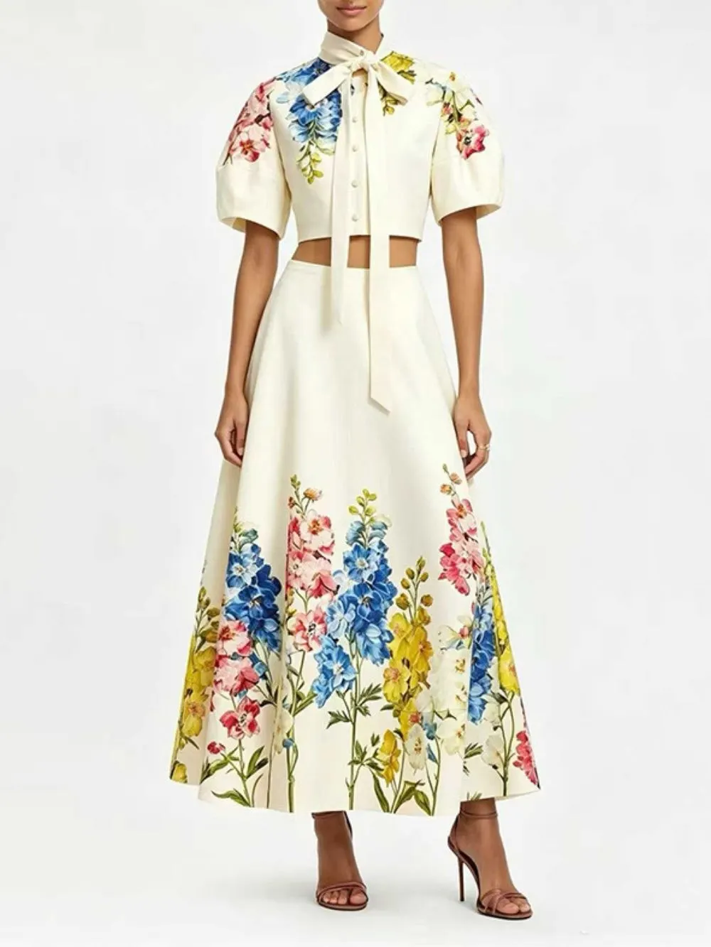 Marzia Floral Two-Piece Set - OWNCI Marzia Floral Two-Piece Set - OWNCI