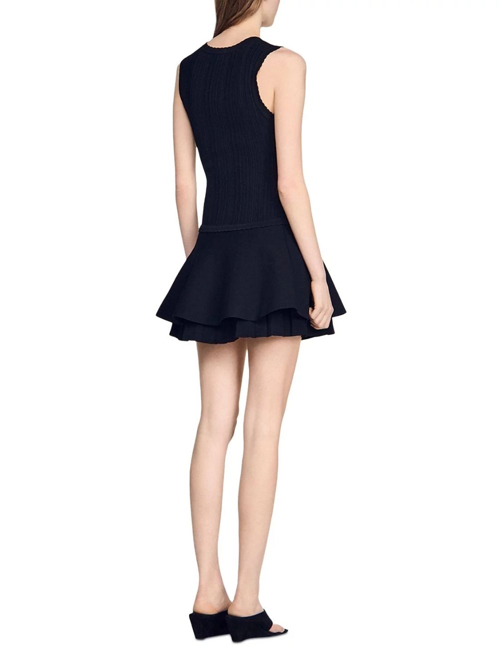 Tamara Ruffled Short Knit Dress - OWNCI Tamara Ruffled Short Knit Dress - OWNCI