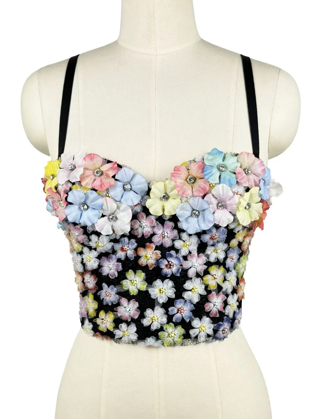 Maryana Flower Crop Top - OWNCI Maryana Flower Crop Top - OWNCI