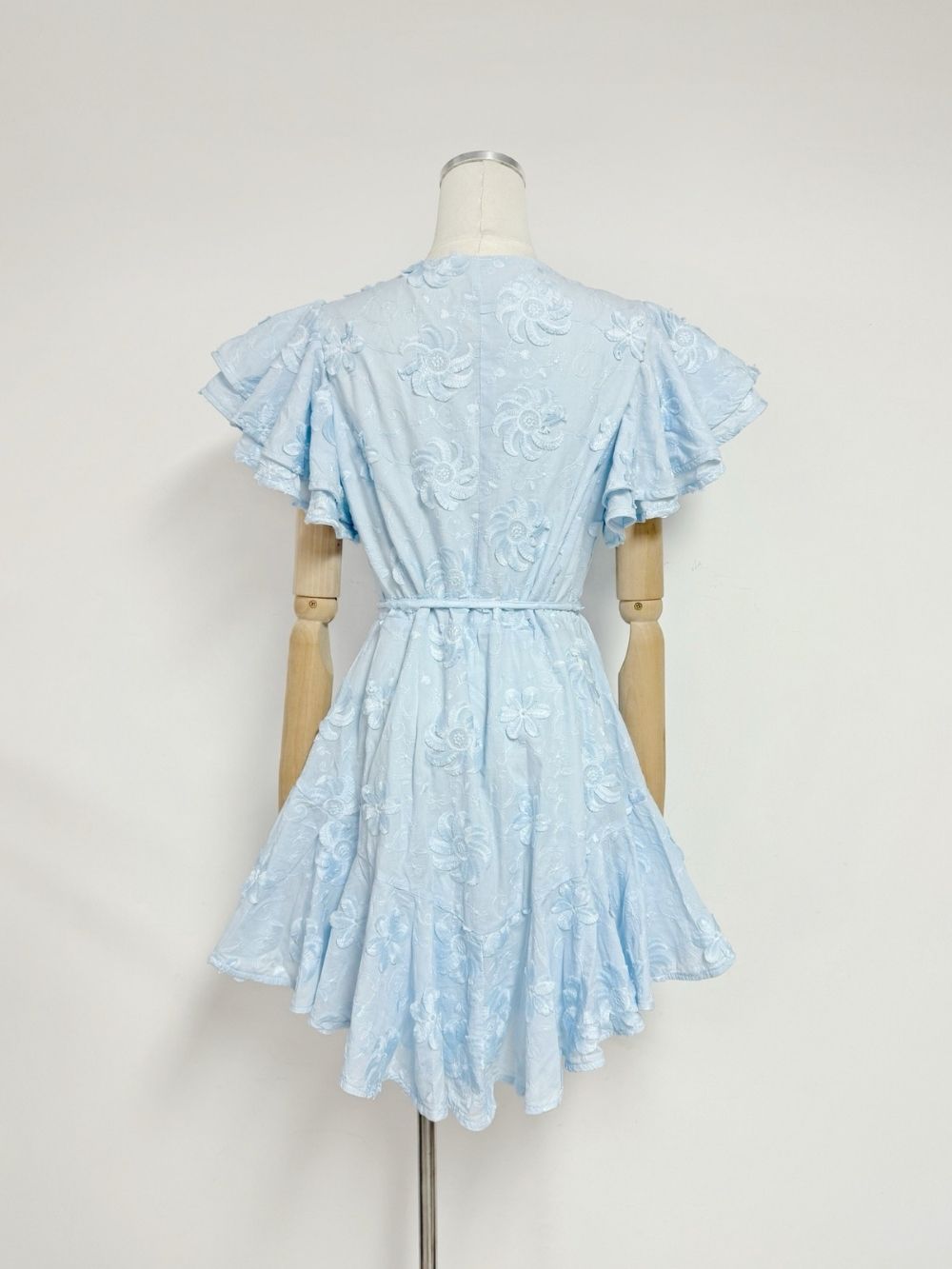 Manna Floral V-Neck Mini Dress - OWNCI Manna Floral V-Neck Mini Dress - OWNCI