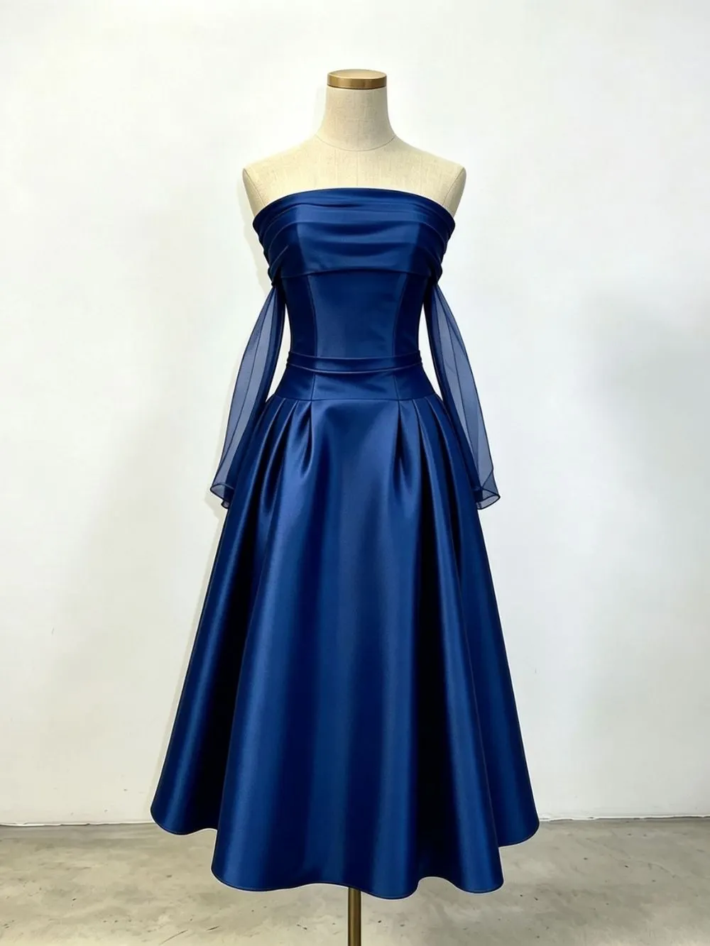 Marlene Off-Shoulder Midi Dress - OWNCI Marlene Off-Shoulder Midi Dress - OWNCI