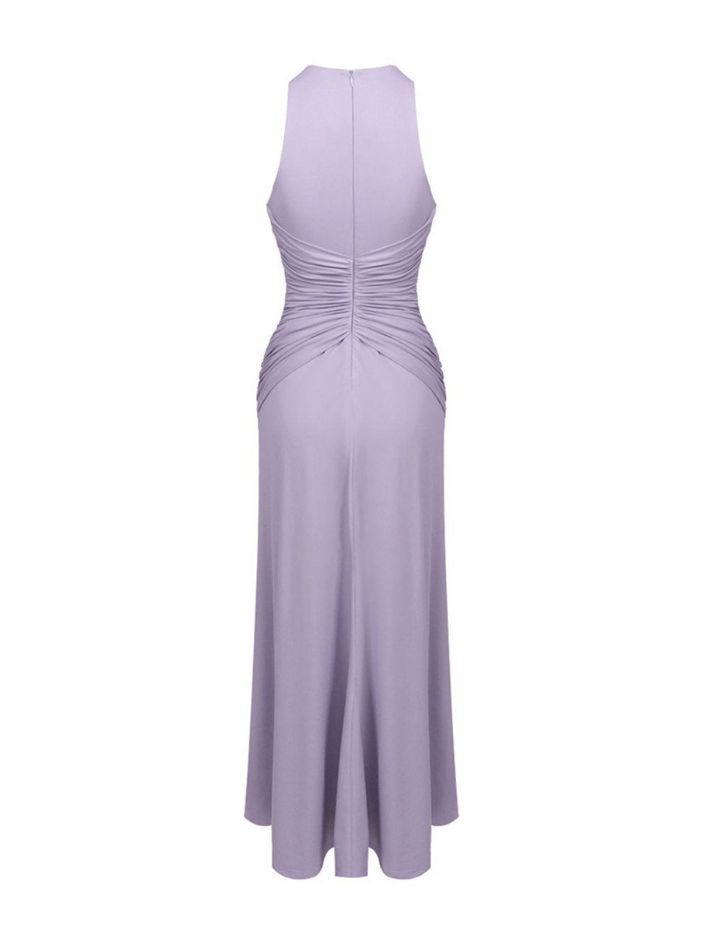 Marquetta Purple Ruched Maxi Dress - OWNCI Marquetta Purple Ruched Maxi Dress - OWNCI