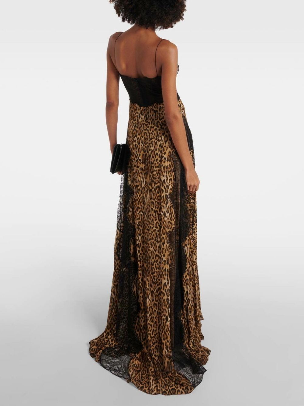 Martine Leopard Lace Maxi Dress - OWNCI