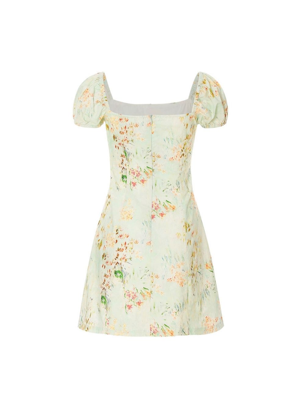 Marta Green Printed Mini Dress - OWNCI Marta Green Printed Mini Dress - OWNCI