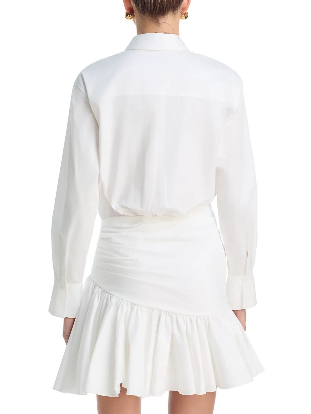 Gathered Mini Dress - OWNCI