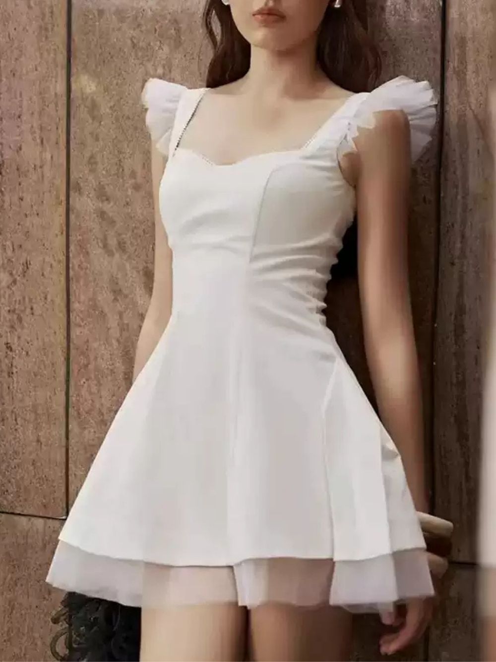 Malin White Mini Dress