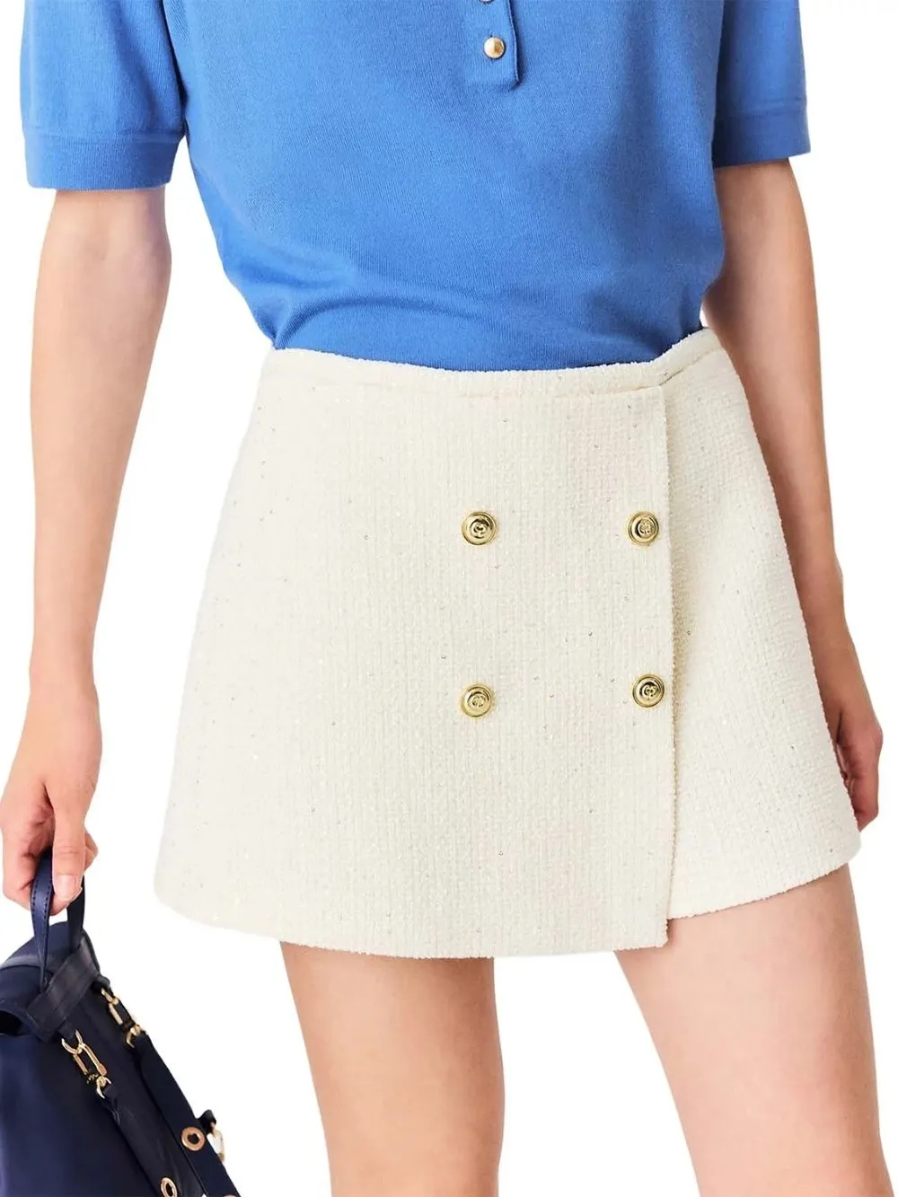 Ienesse Tweed Skort - OWNCI Ienesse Tweed Skort - OWNCI