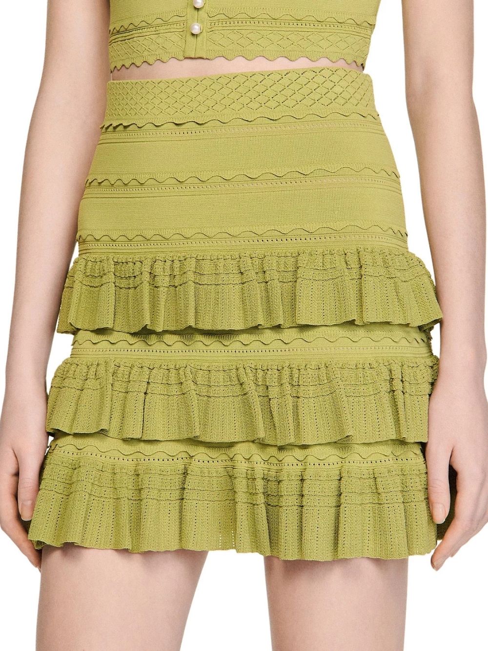 Short Ruffled Skirt - OWNCI