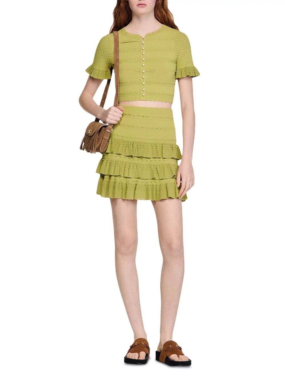 Short Ruffled Skirt - OWNCI