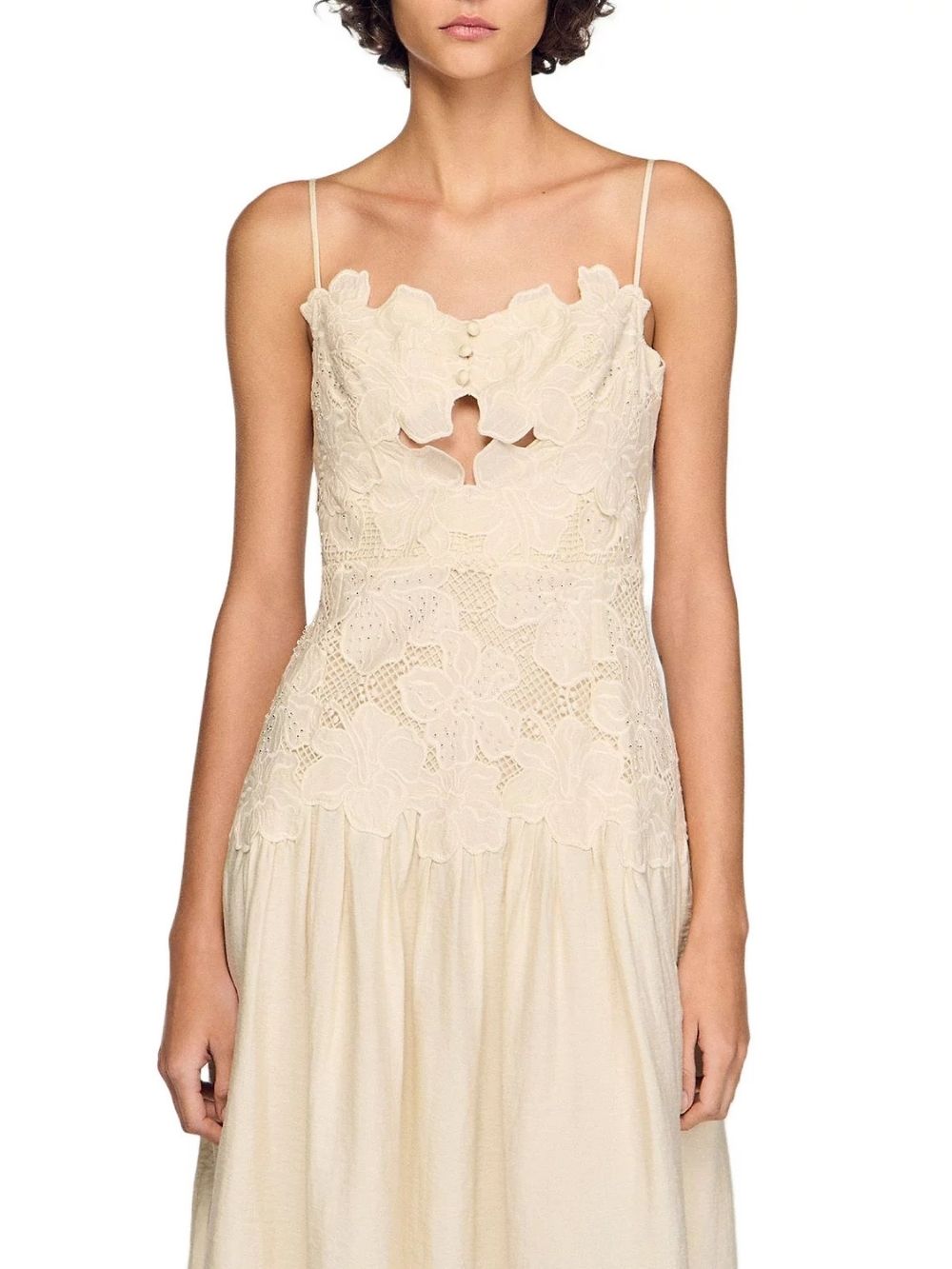 Guipure Maxi Dress - OWNCI Guipure Maxi Dress - OWNCI