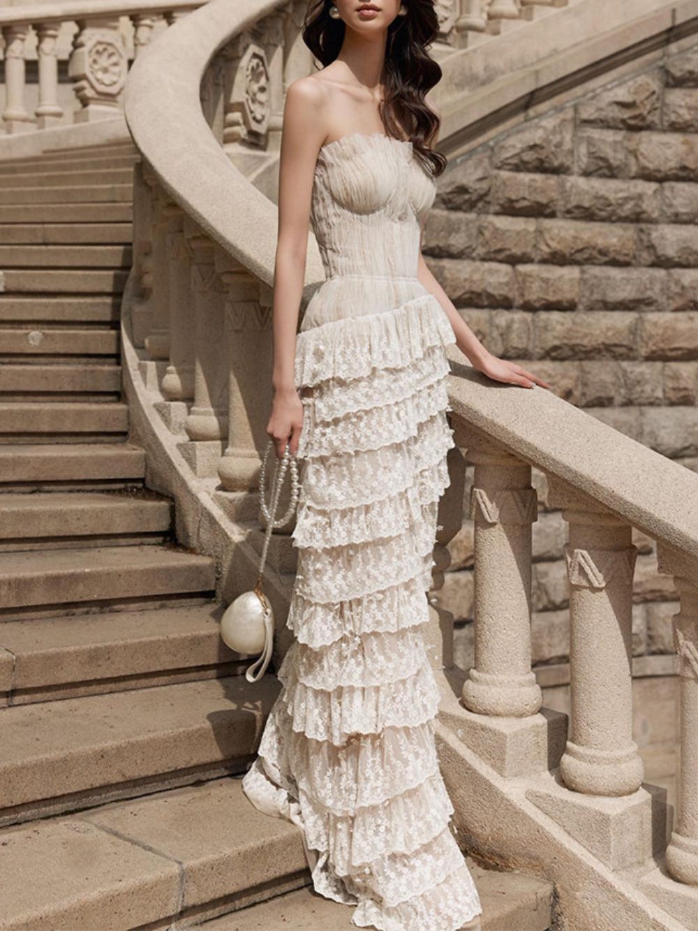 Marylu Layered Maxi Dress - OWNCI Marylu Layered Maxi Dress - OWNCI