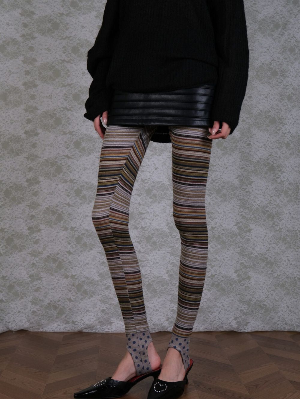 Angel Girl Painting Tights - OWNCI Angel Girl Painting Tights - OWNCI