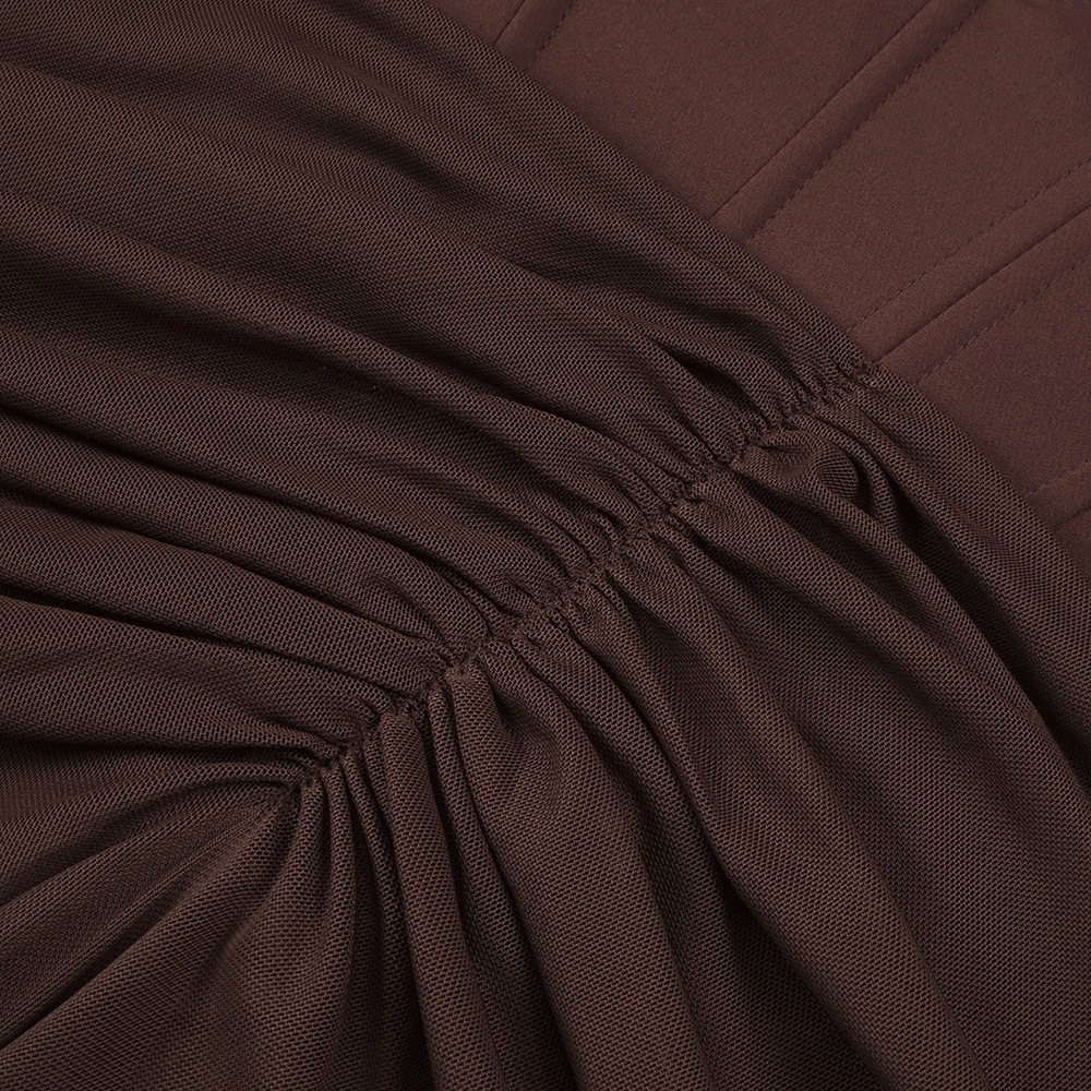 Masami Strapless Ruched Maxi Dress - OWNCI Masami Strapless Ruched Maxi Dress - OWNCI