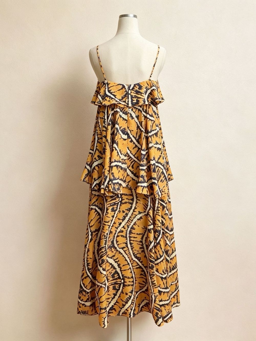 bd784d9420623d4bddab7a7af5b89e55 Mandana Spaghetti Printed Maxi Dress