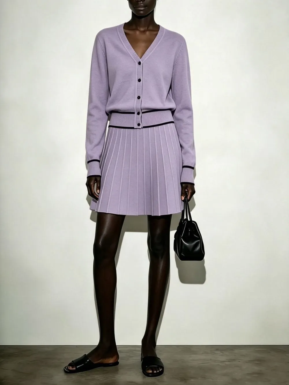 Marion Knit Cardigan & Mini Skirt Set - OWNCI Marion Knit Cardigan & Mini Skirt Set - OWNCI