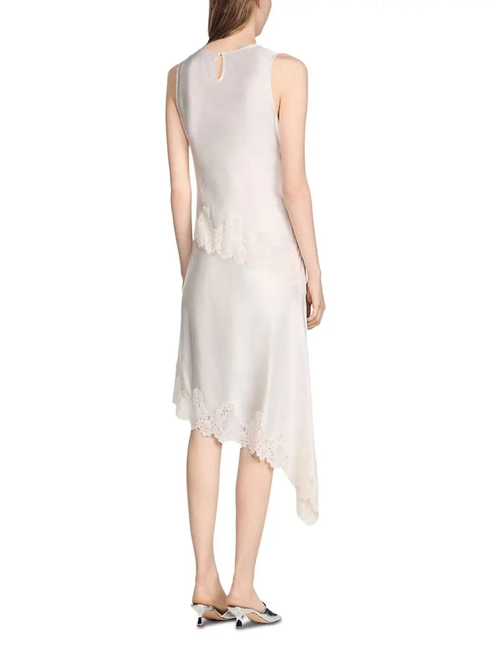 Asymmetric Satin Dress - OWNCI