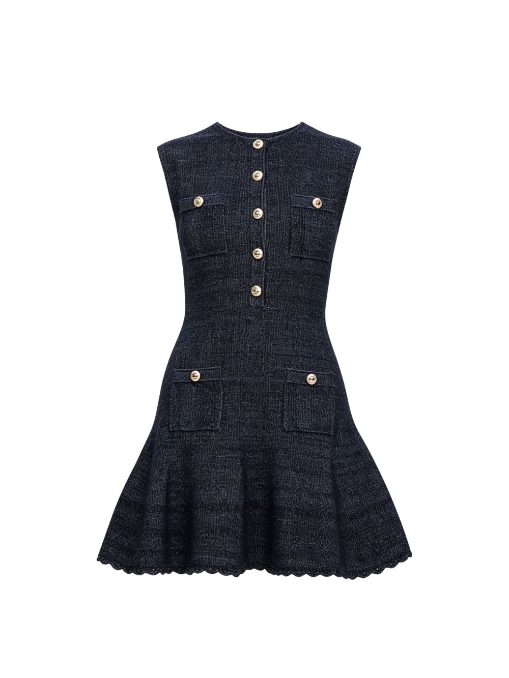 cc72c17b23e2beddb6cd00741c7f1a1f Marilou Sleeveless Knit Mini Dress