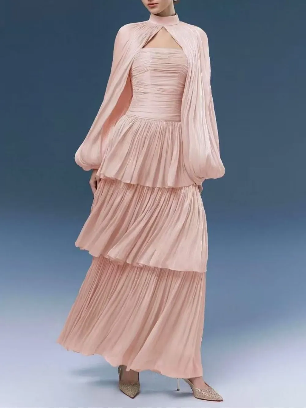 Marvela Long Sleeve Maxi Dress - OWNCI
