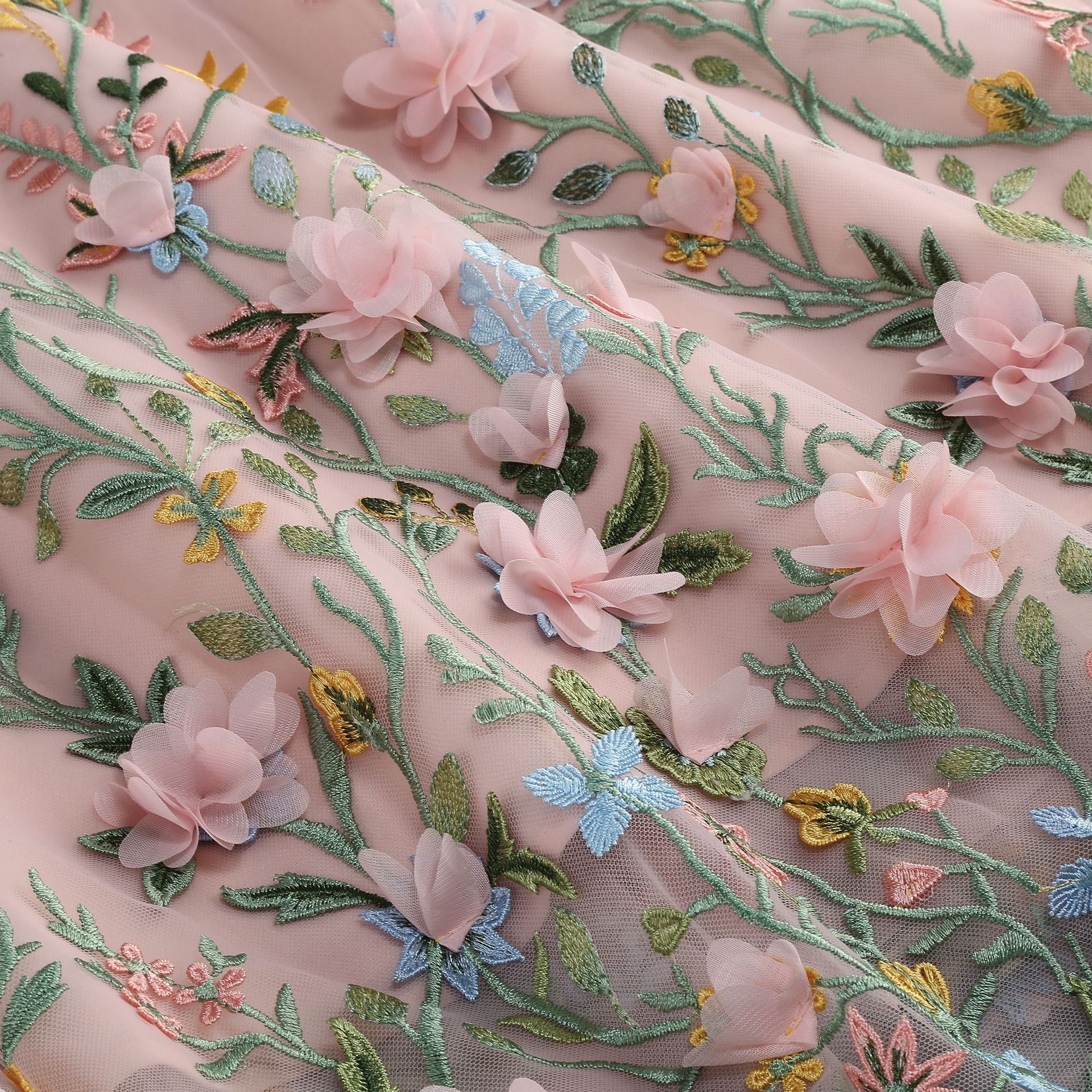 Marni Pink Flower Embellished Midi Dress - OWNCI Marni Pink Flower Embellished Midi Dress - OWNCI