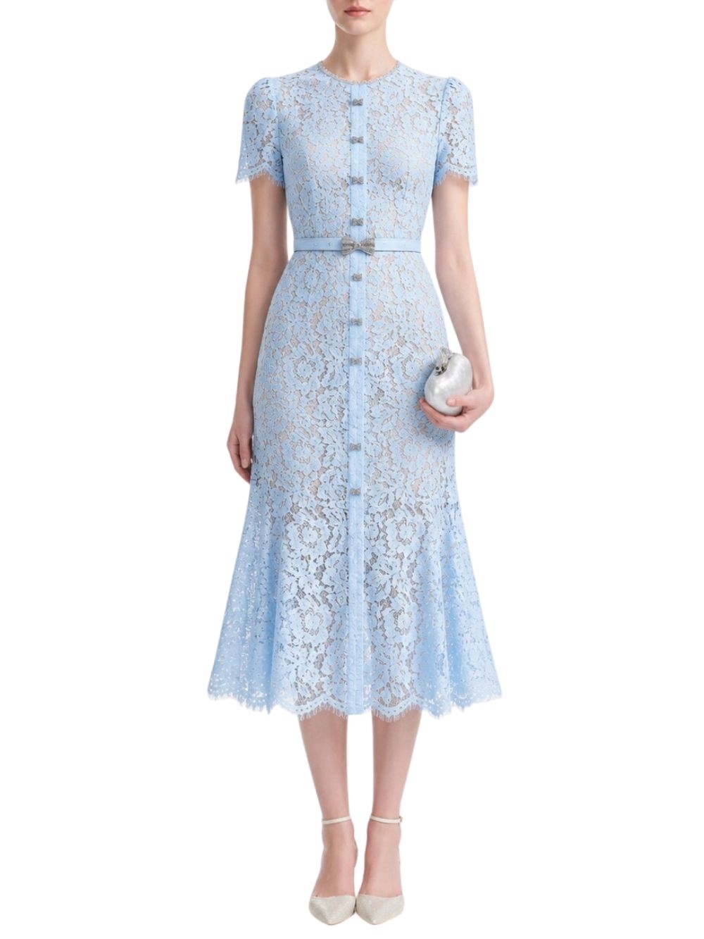 Marenda Lace Midi Dress - OWNCI Marenda Lace Midi Dress - OWNCI
