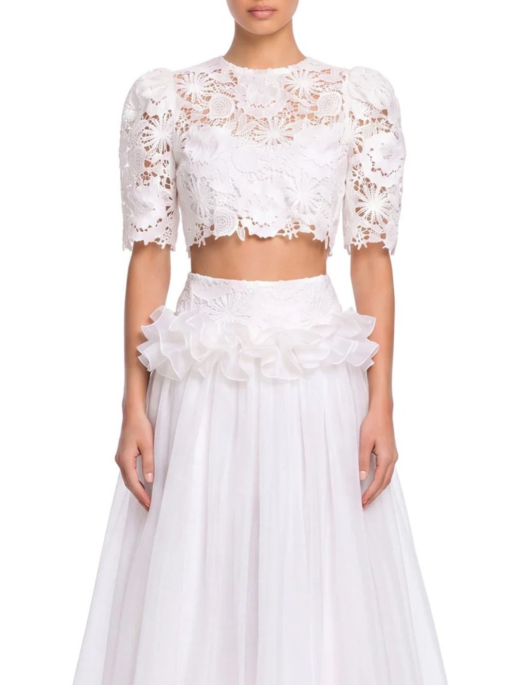 Valdrek Short Sleeve Flower Skirt Set - OWNCI Valdrek Short Sleeve Flower Skirt Set - OWNCI