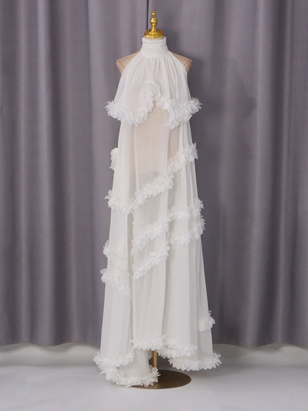 Wavelle High Neck Split Maxi Dress - OWNCI Wavelle High Neck Split Maxi Dress - OWNCI