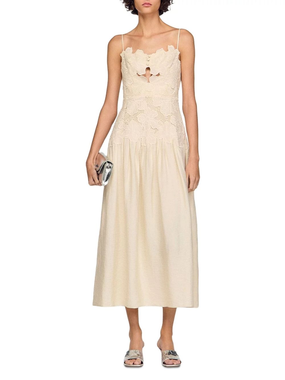Guipure Maxi Dress - OWNCI Guipure Maxi Dress - OWNCI