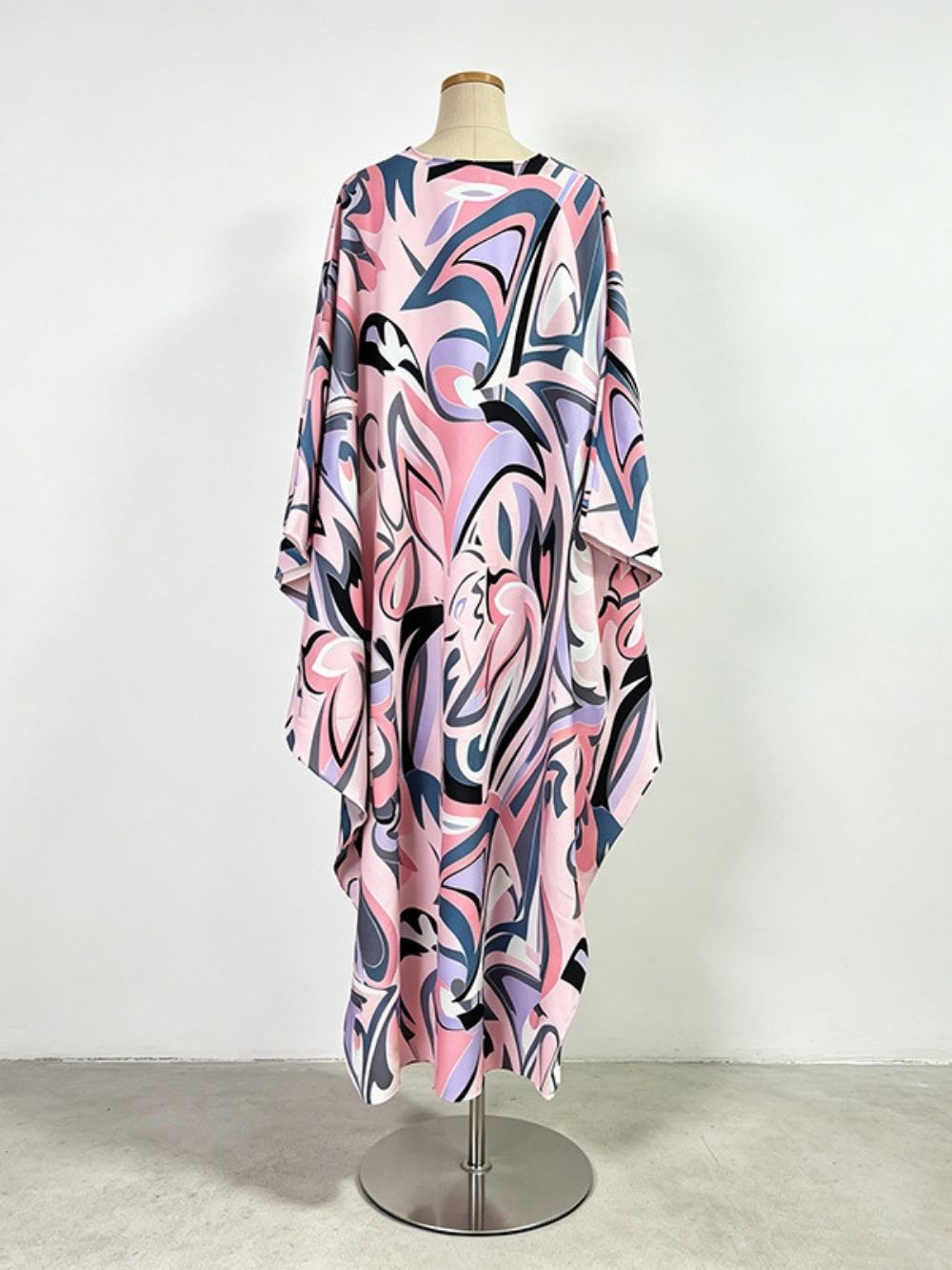 eee55b56cd4705449512d4f3bad25ce4 Malvina Printed Long Sleeve Maxi Dress