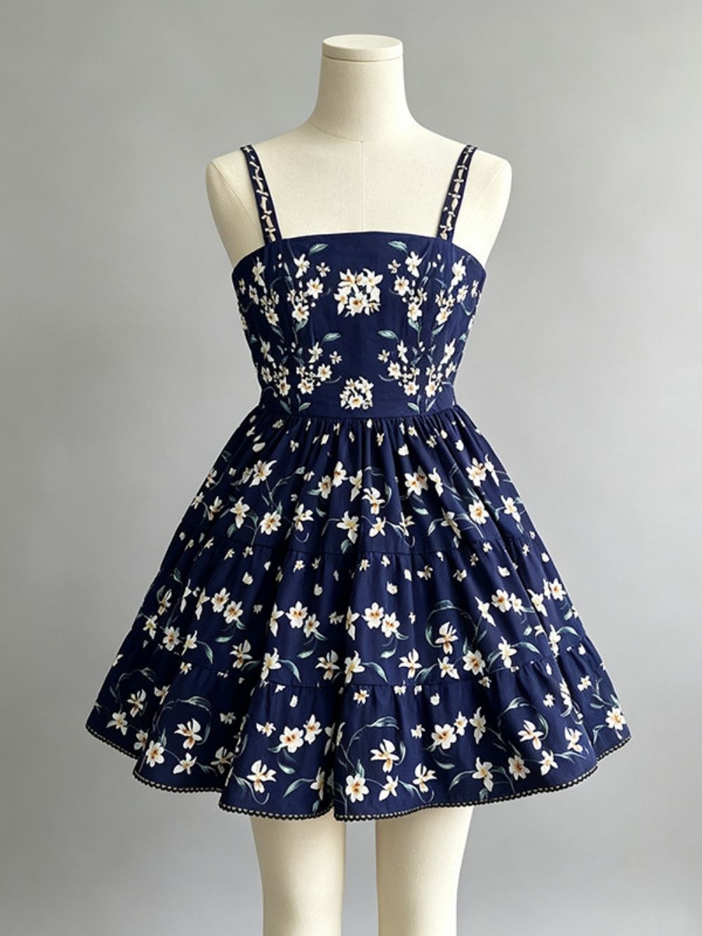 Markéta Strappy Floral Mini Dress - OWNCI Markéta Strappy Floral Mini Dress - OWNCI