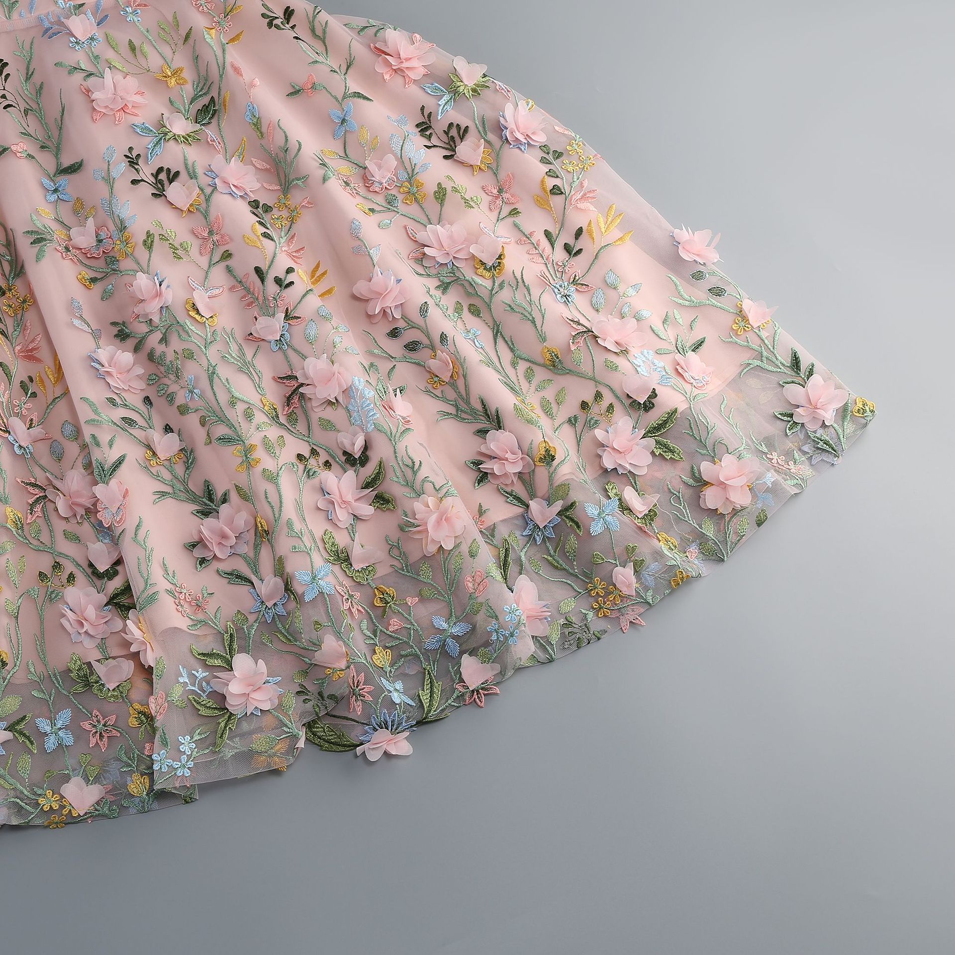 Marni Pink Flower Embellished Midi Dress - OWNCI Marni Pink Flower Embellished Midi Dress - OWNCI