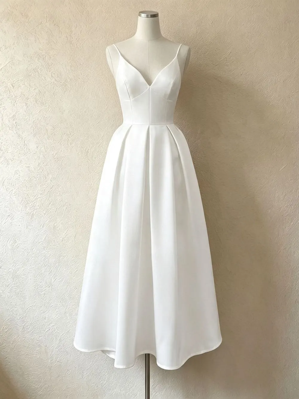 Masa Spaghetti V-Neck Backless Midi Dress - OWNCI Masa Spaghetti V-Neck Backless Midi Dress - OWNCI