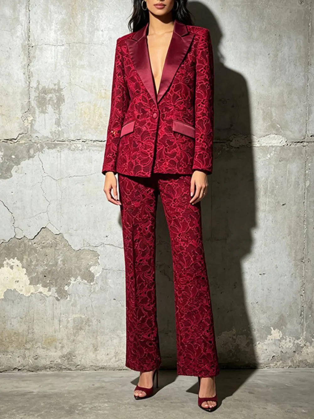 Mickie Embroidery Suit - OWNCI Mickie Embroidery Suit - OWNCI
