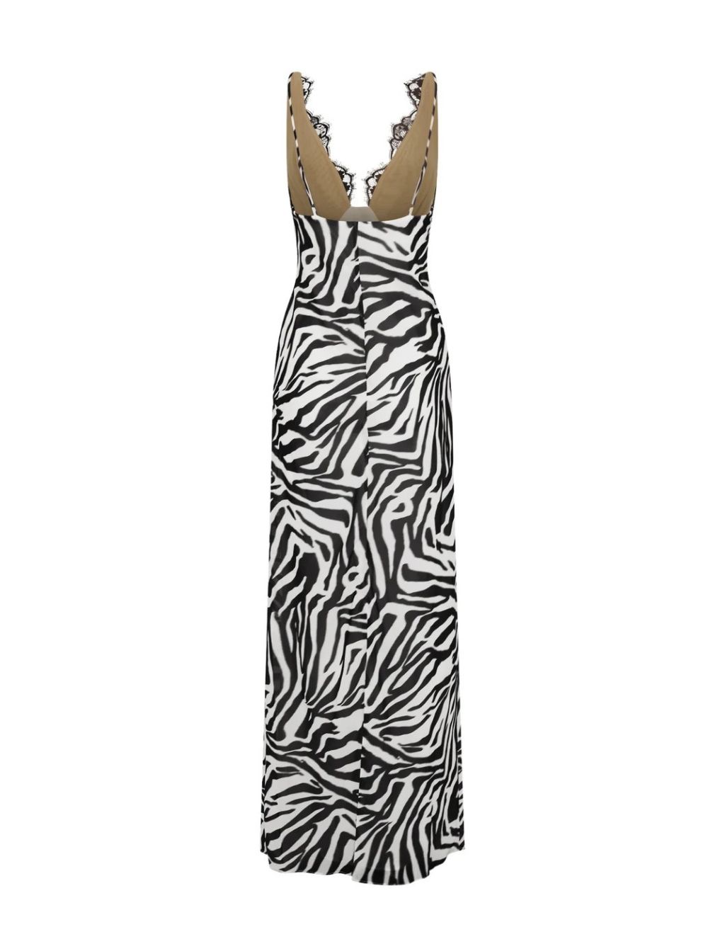 Grazia Lace Zebra Maxi Dress - OWNCI Grazia Lace Zebra Maxi Dress - OWNCI