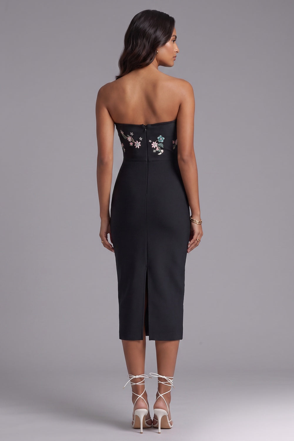 Black Dense Stretch Bandage Bodycon Dress - OWNCI Black Dense Stretch Bandage Bodycon Dress - OWNCI