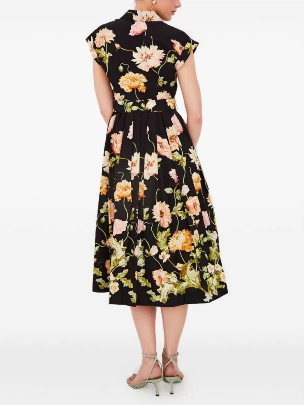 Meilin Floral Midi Dress - OWNCI