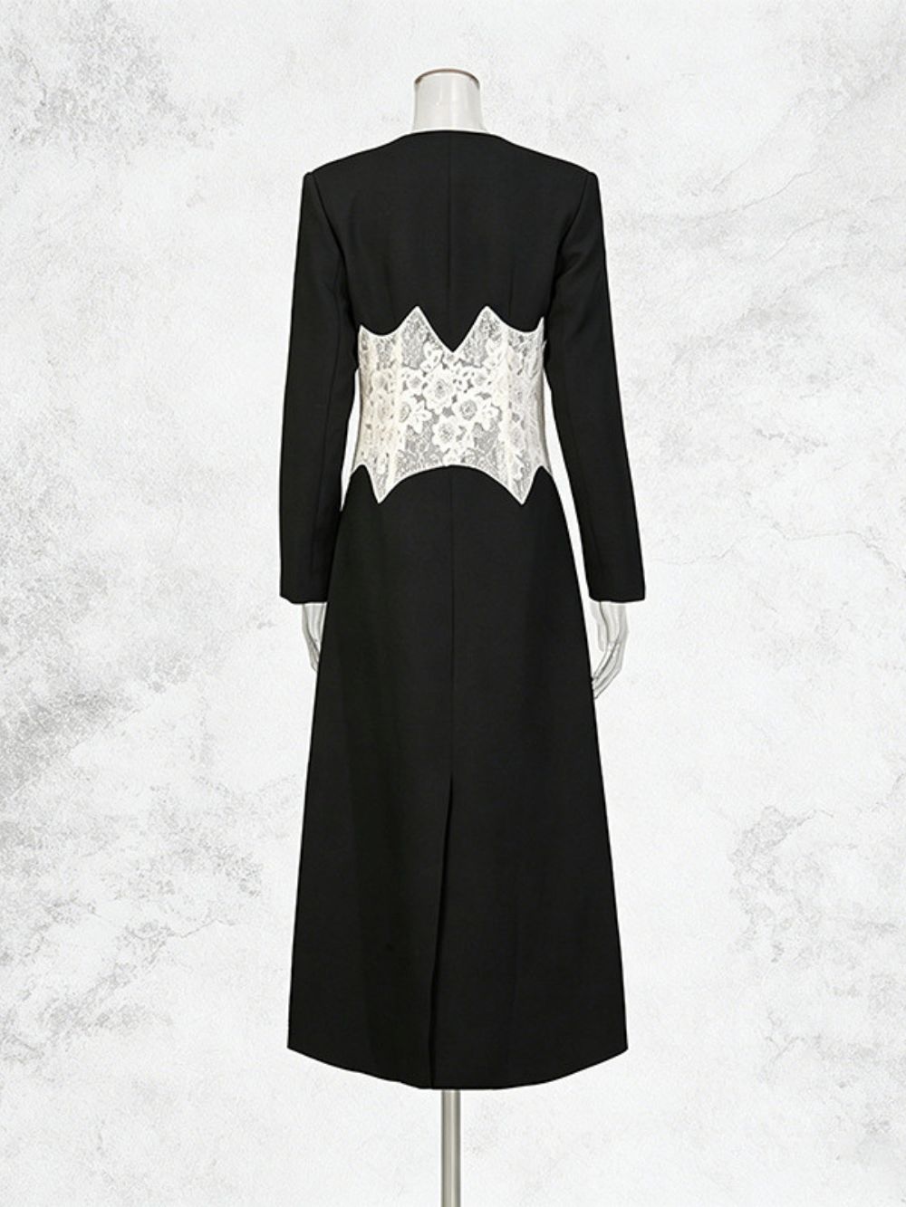 Micah Black Lace Coat - OWNCI Micah Black Lace Coat - OWNCI