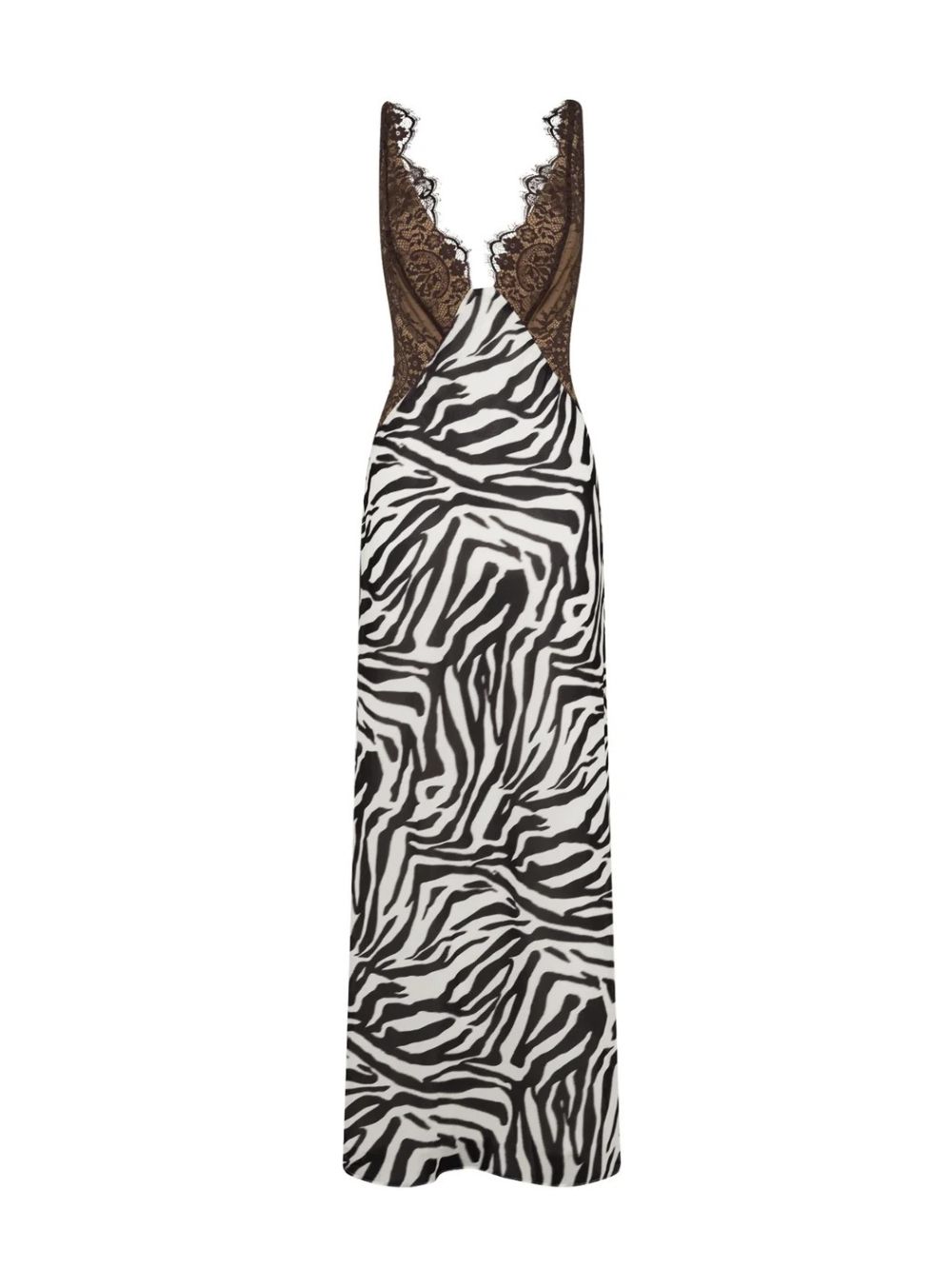 Grazia Lace Zebra Maxi Dress - OWNCI Grazia Lace Zebra Maxi Dress - OWNCI
