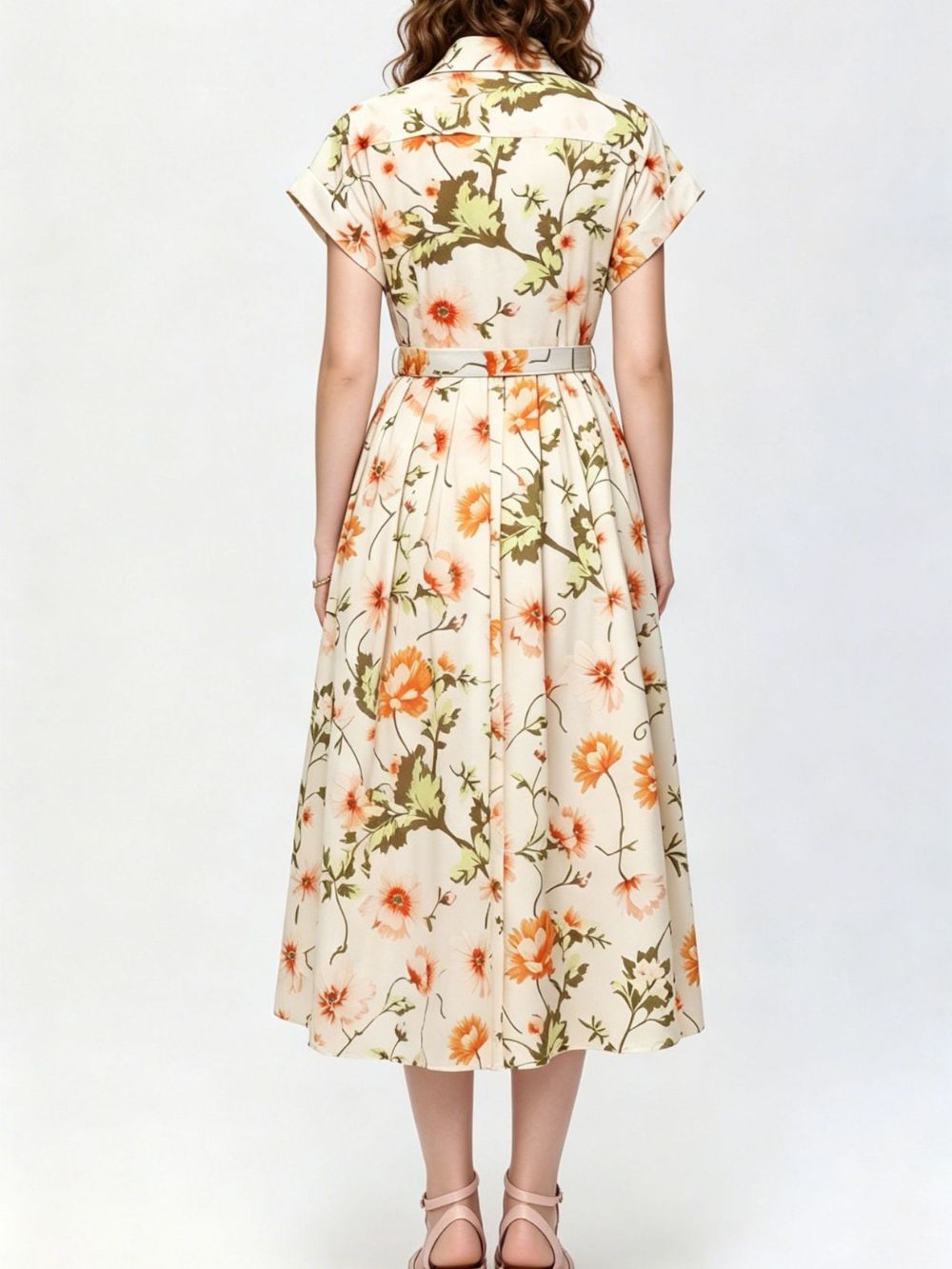 Meilani Floral Midi Dress - OWNCI
