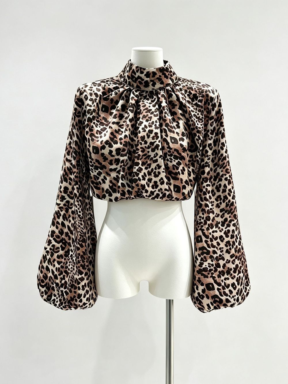 Meisa Leopard Long Sleeve Top - OWNCI Meisa Leopard Long Sleeve Top - OWNCI