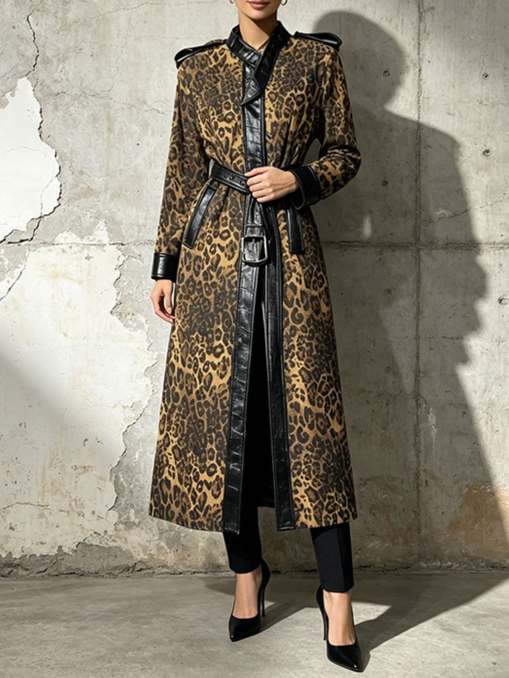 Miku Leopard Coat - OWNCI Miku Leopard Coat - OWNCI