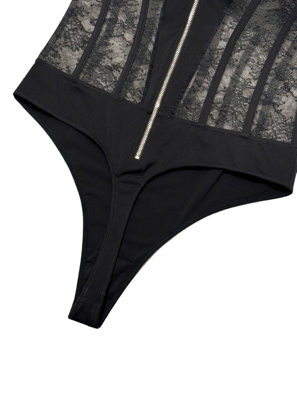Meri Black Lace Bodysuit - OWNCI Meri Black Lace Bodysuit - OWNCI