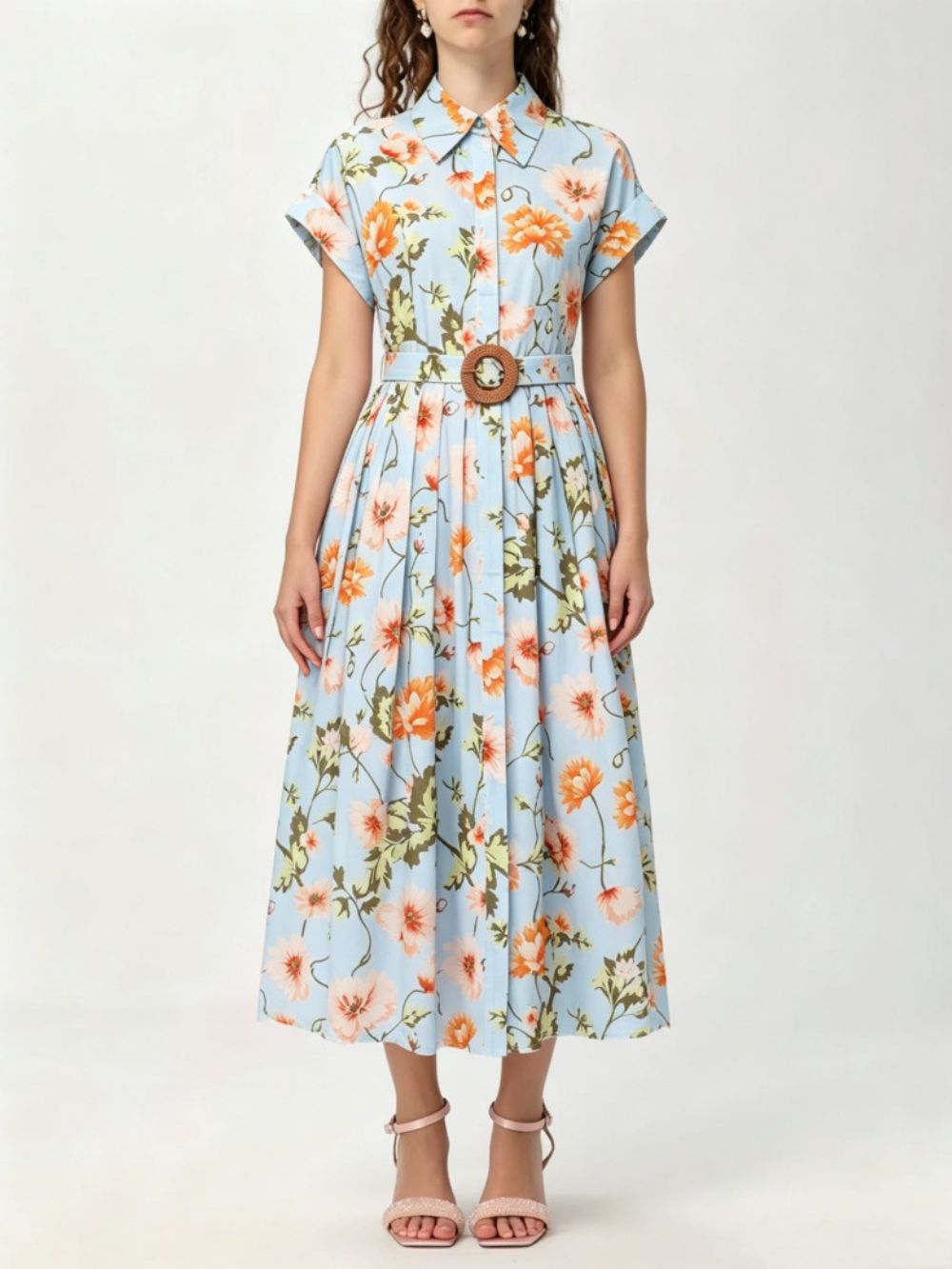 Meilani Floral Midi Dress - OWNCI