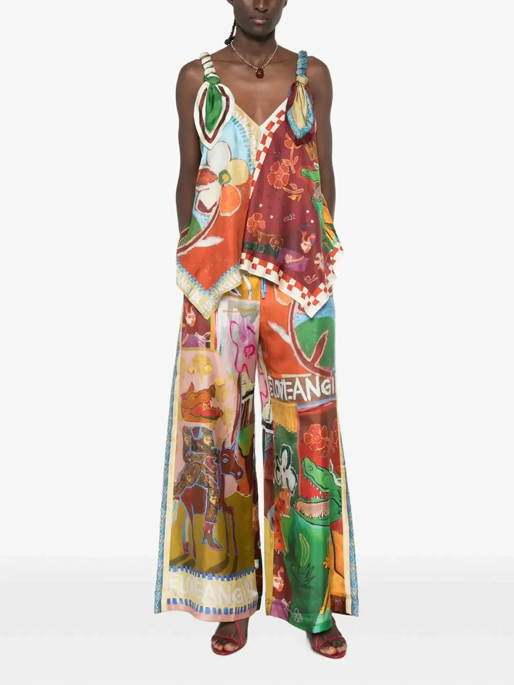 Melinda Printed Two-Piece Set - OWNCI Melinda Printed Two-Piece Set - OWNCI